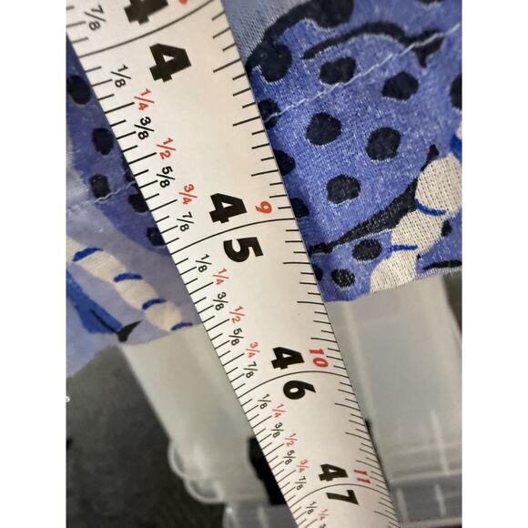 Printfresh Blue Maxi Dress Medium Silk Cotton Blend Boho Animal Print - Picture 10 of 12